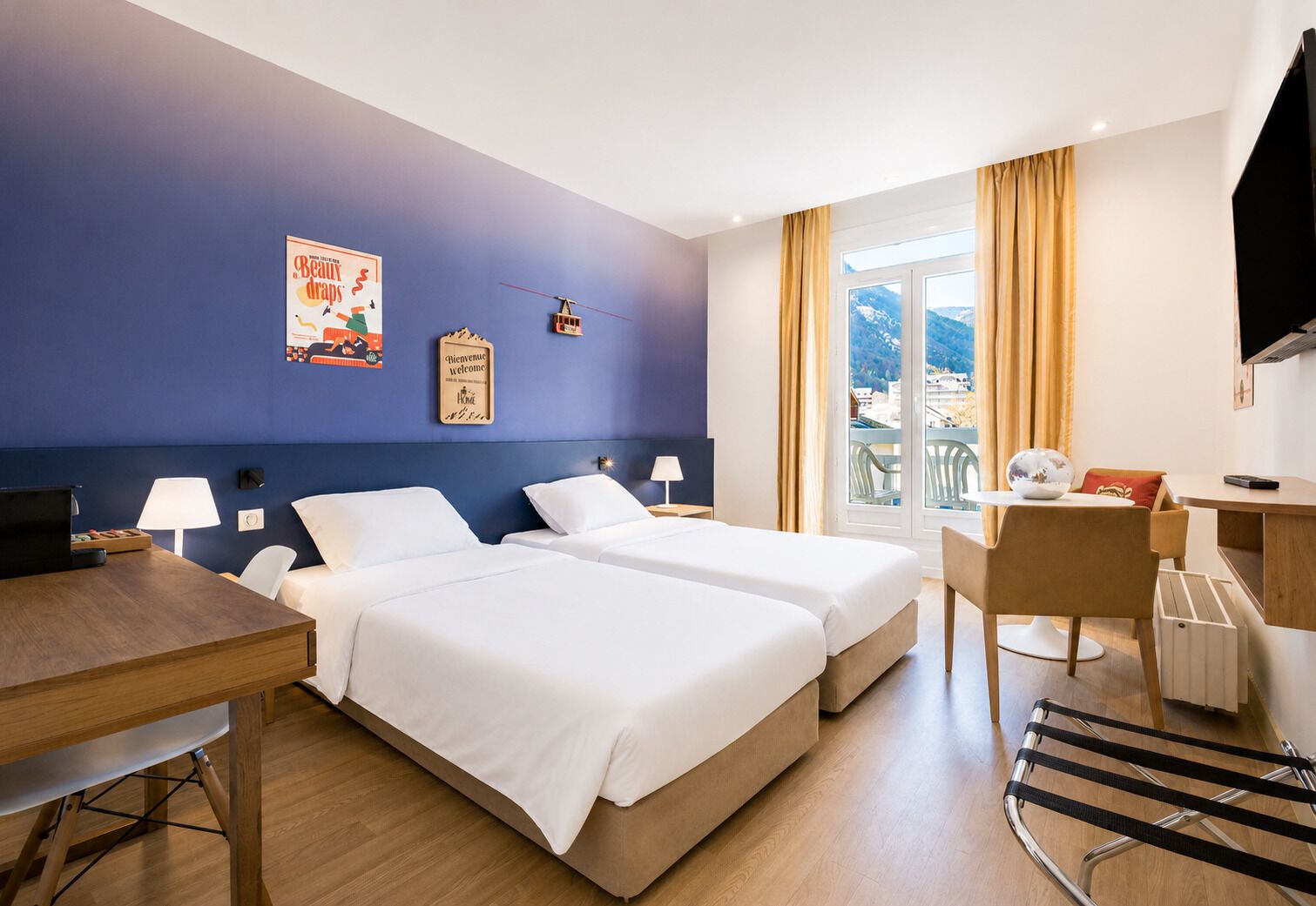 Standard Twin Room | Premium bedding, Select Comfort beds, blackout drapes, soundproofing