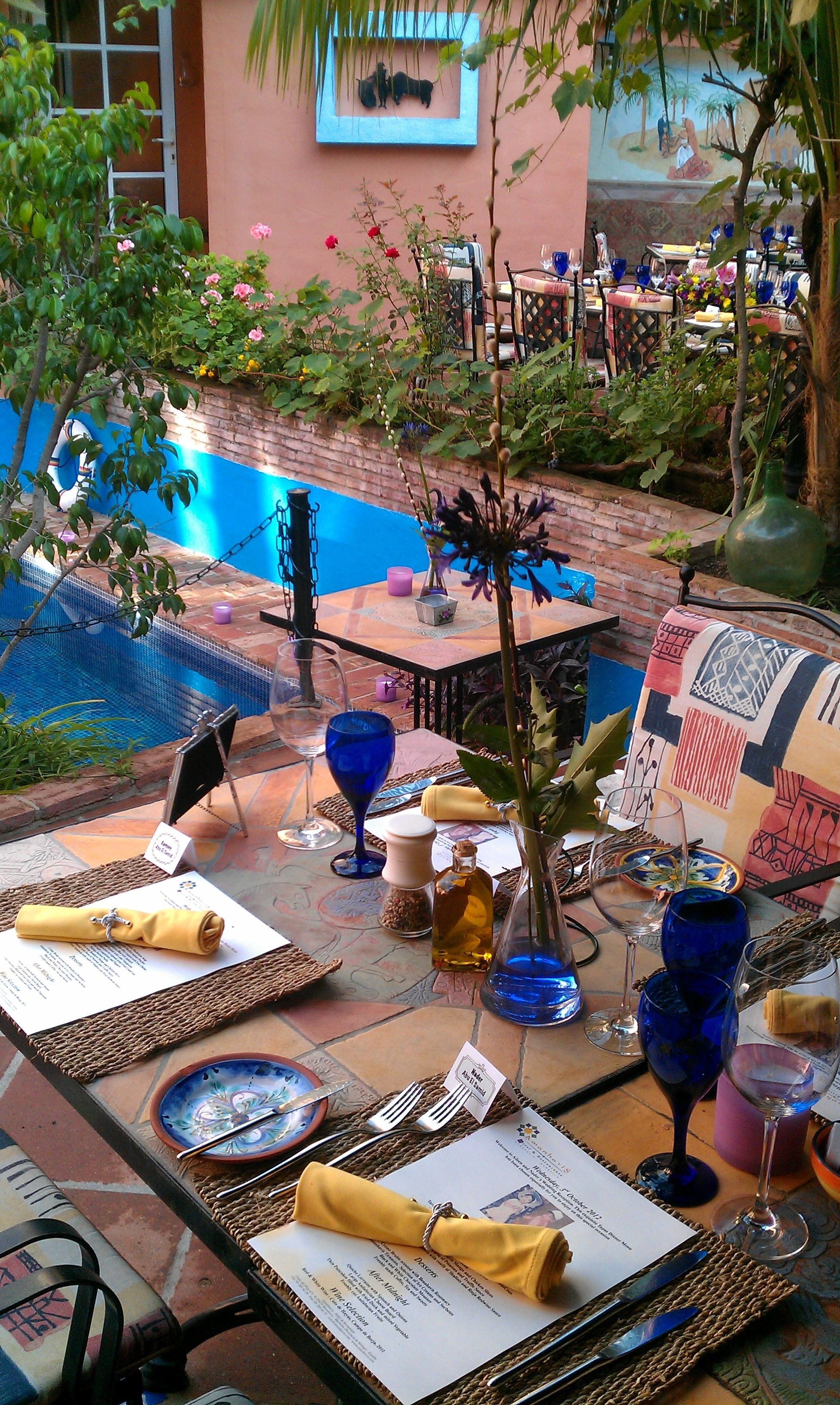 breakfast and dinner served, mediterranean cuisine