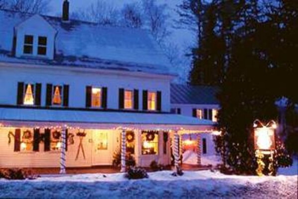 Majoituspaikan julkisivu