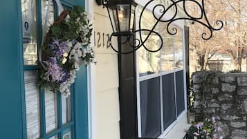 Fachada de la propiedad