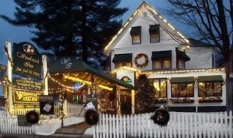 Front of property – evening/night