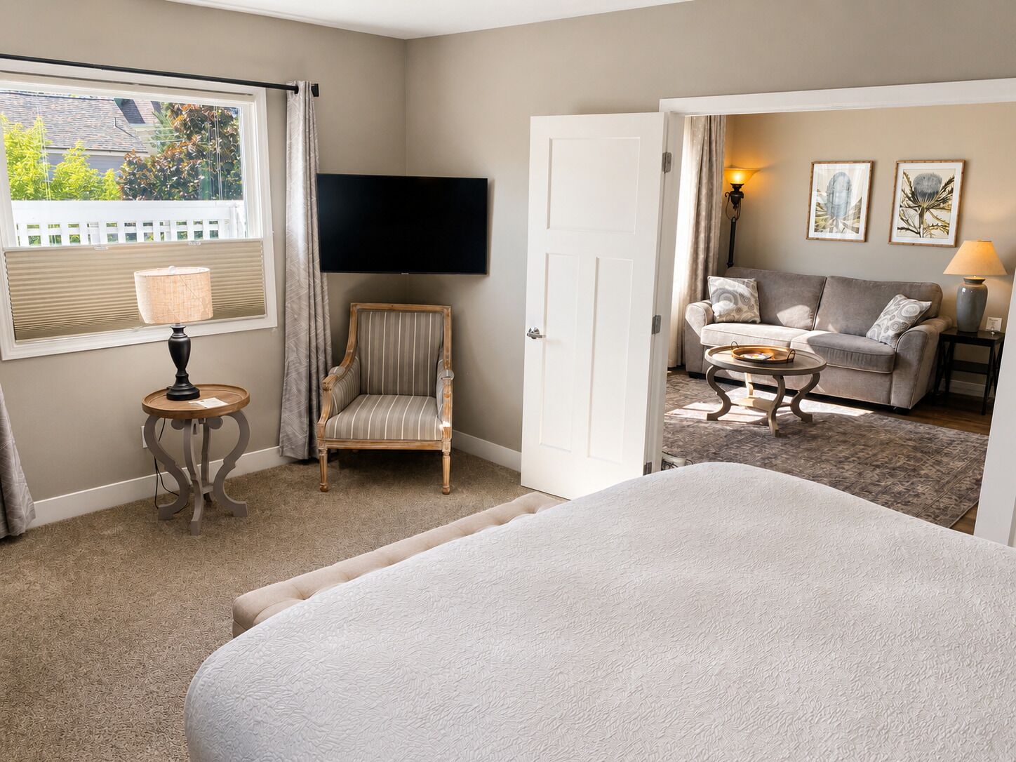 Superior Suite, Mountain View | Egyptian cotton sheets, premium bedding, down comforters, pillowtop beds