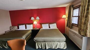 Room, 2 Queen Beds, Non Smoking (2nd Floor Only - 17 Stairs) | Premium bedding, iron/ironing board, free WiFi