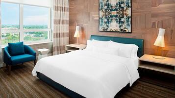 Hochwertige Bettwaren, Pillowtop-Betten, Zimmersafe, Schreibtisch