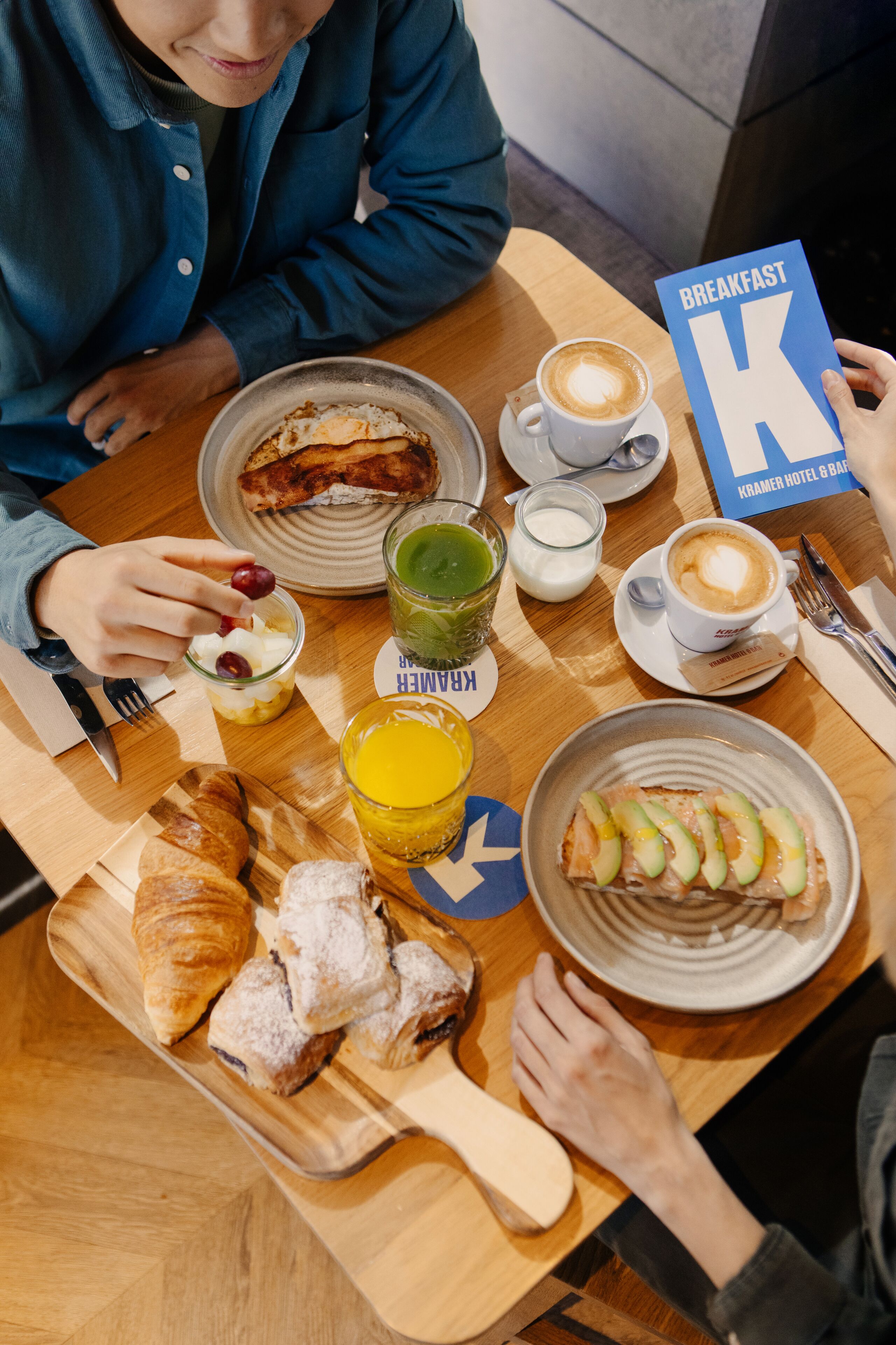 daily buffet breakfast (eur 15.95 per person)