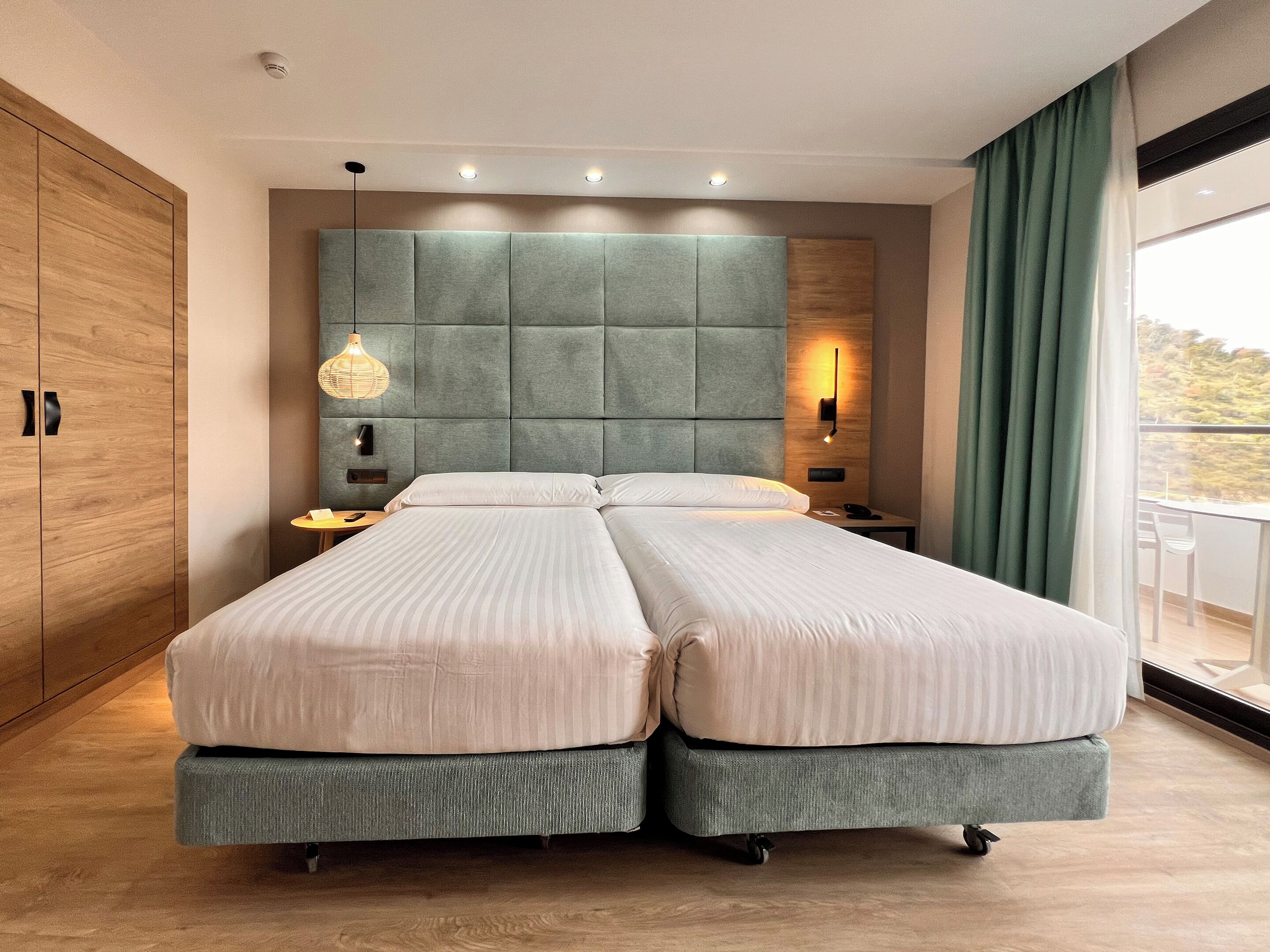 Minibar, in-room safe, desk, blackout curtains