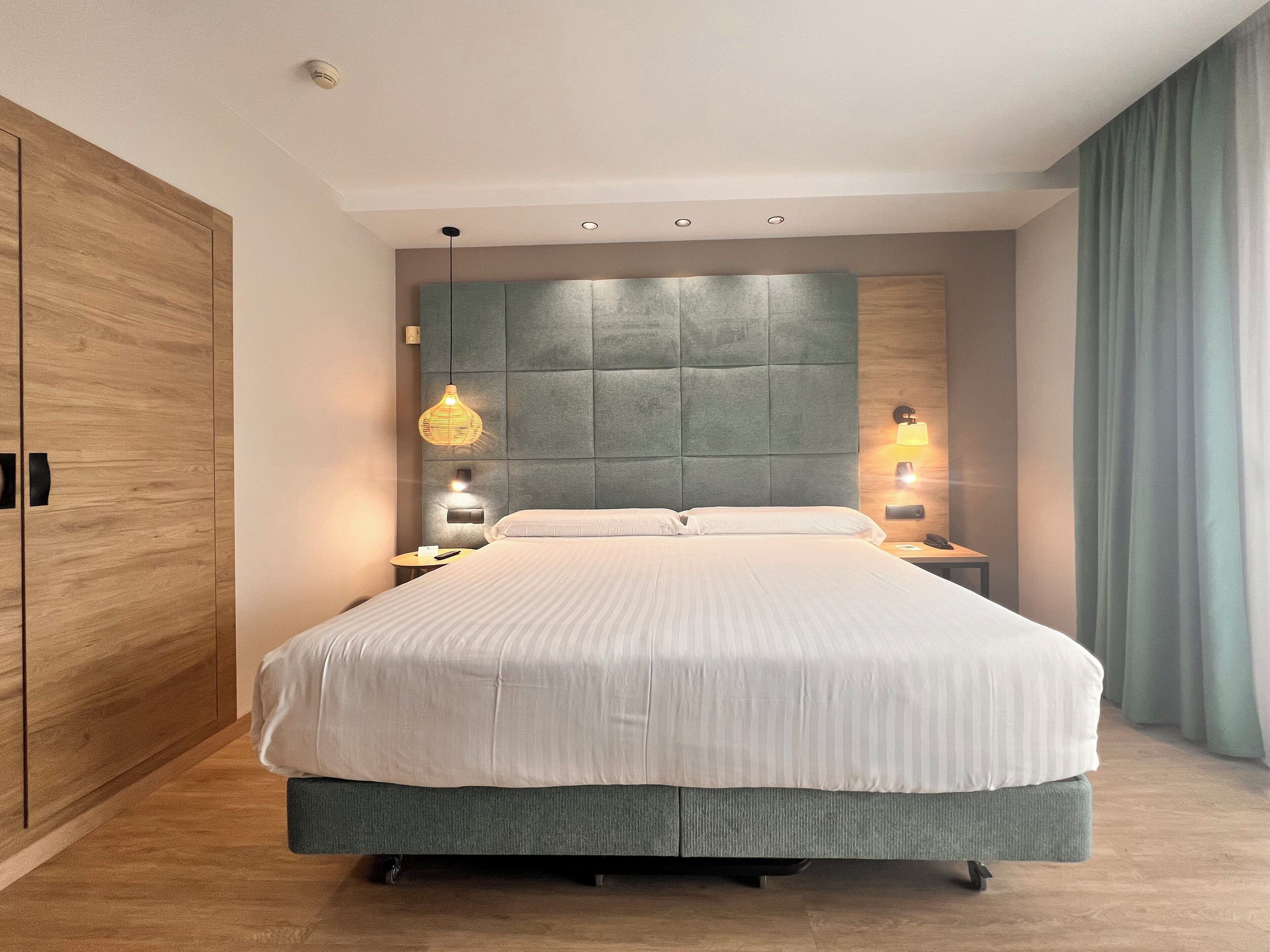 Minibar, in-room safe, desk, blackout curtains