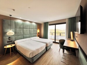 Minibar, in-room safe, desk, blackout curtains