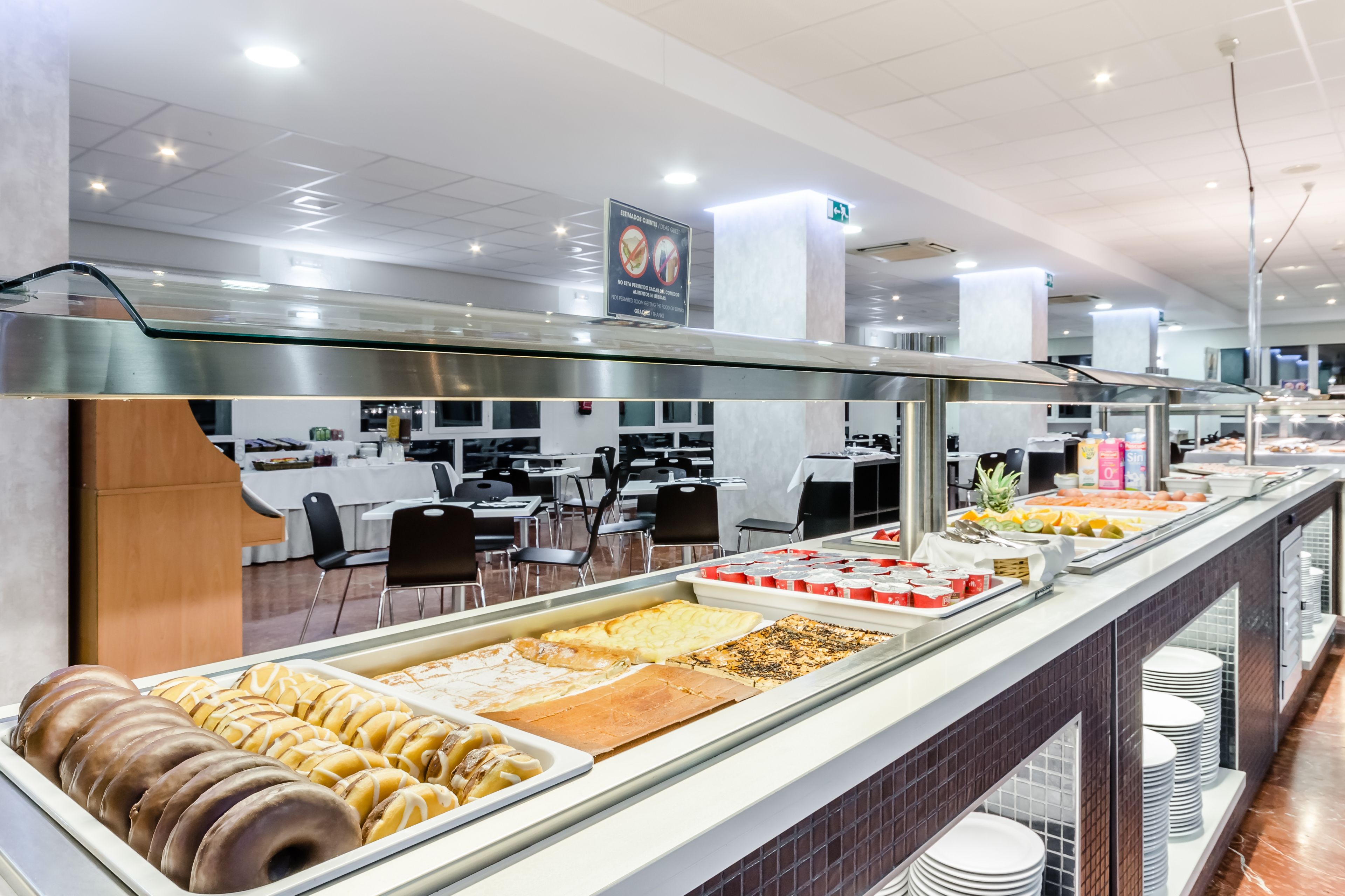 daily buffet breakfast (eur 14 per person)