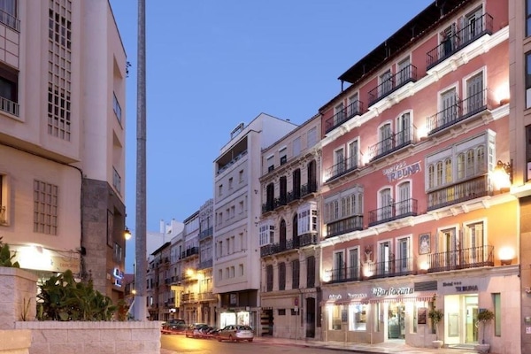 Front of property – evening/night