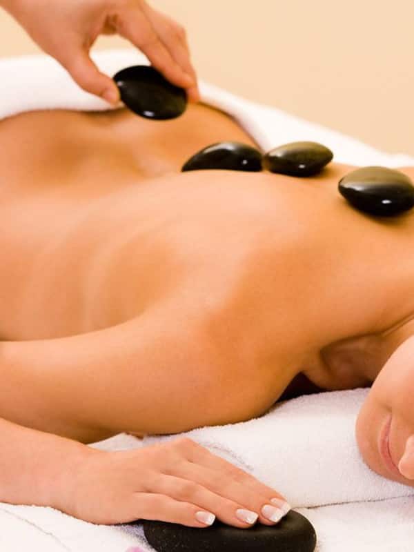 Sauna, hot tub, body treatments, aromatherapy, hot stone massages
