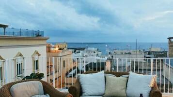 Blick von der Unterkunft