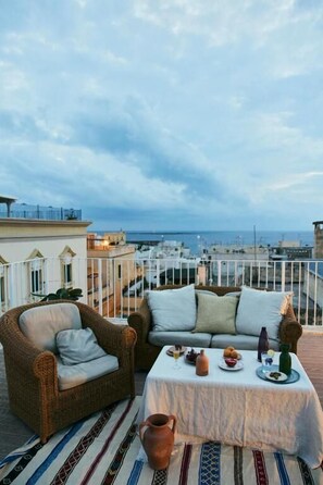 Vue depuis l’hébergement