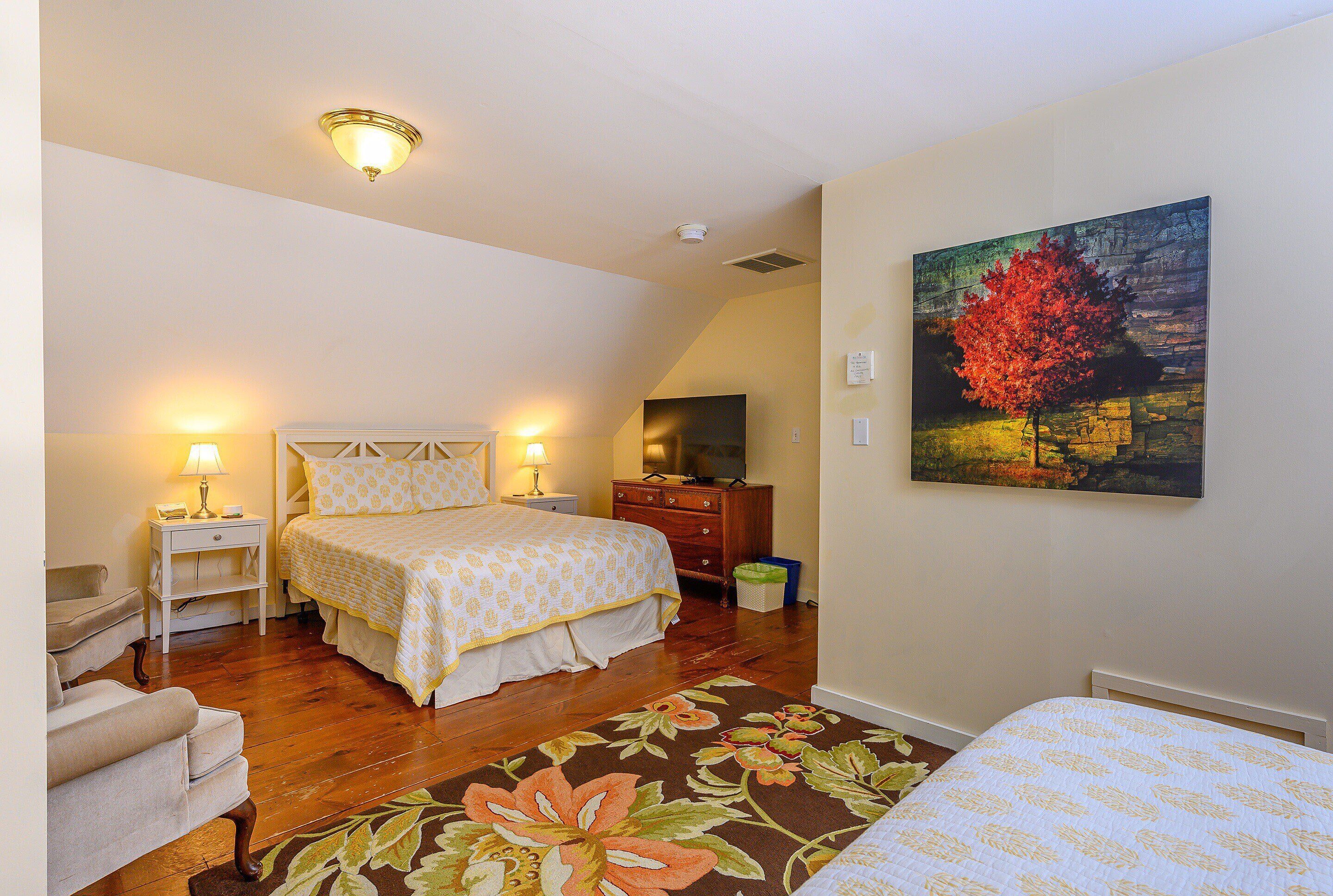 Familie vierpersoonskamer, meerdere bedden (Dewey Mountain) | Hypoallergeen beddengoed, individueel gedecoreerd