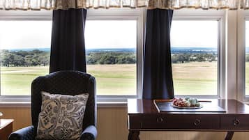 Jasmine Cottage Suite, 1 King Bed, Balcony, Valley View | Living area | Flat-screen TV, DVD player, iPod dock