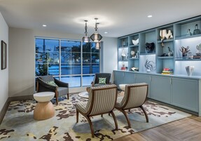 Lobby sitting area