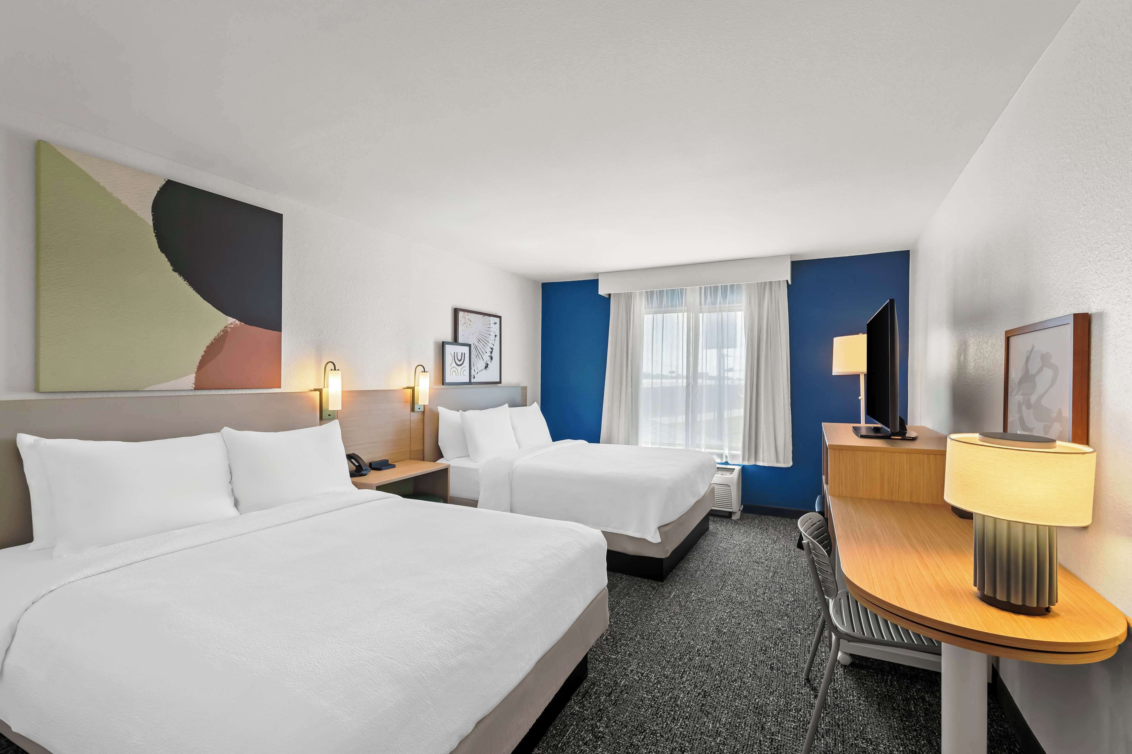 room, 2 queen beds, accessible, bathtub (mobility) | down duvets, pillow-top beds, in-room safe, desk