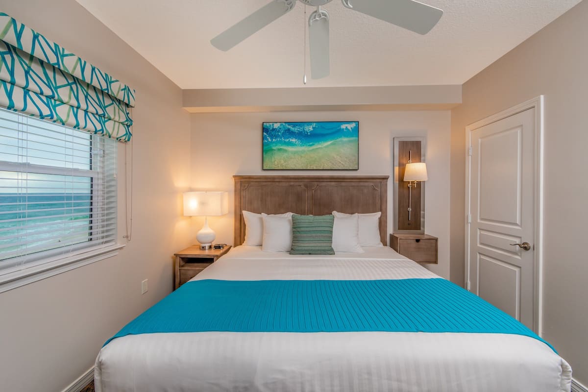 1 bedroom, in-room safe, blackout curtains, iron/ironing board