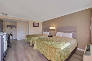 Desk, iron/ironing board, free WiFi, bed sheets