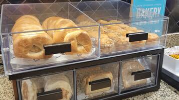 Free daily on-the-go breakfast