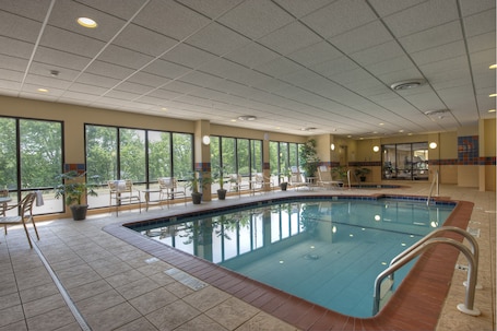 Una piscina techada