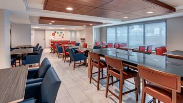 Free buffet breakfast