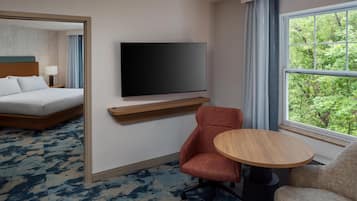 One king suite sofabed non smoking | Down comforters, in-room safe, blackout drapes, iron/ironing board
