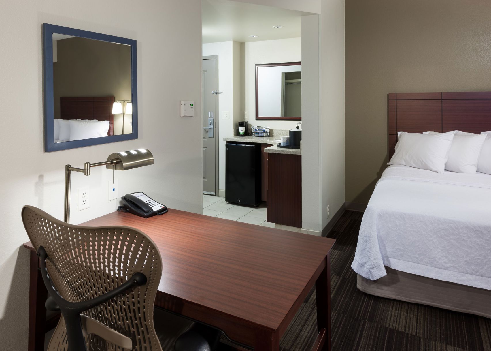 In-room safe, desk, blackout drapes, iron/ironing board