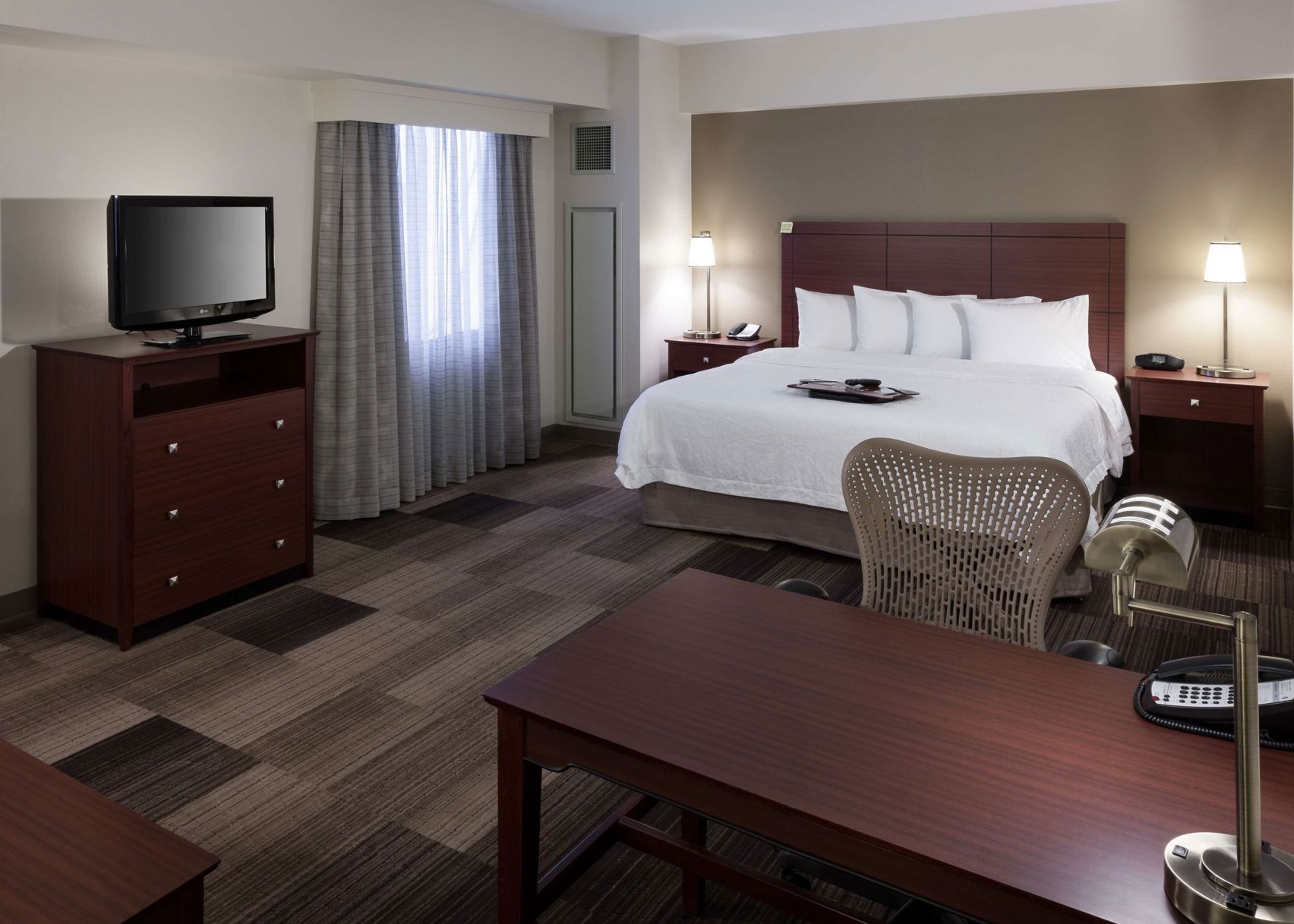 In-room safe, desk, blackout drapes, iron/ironing board