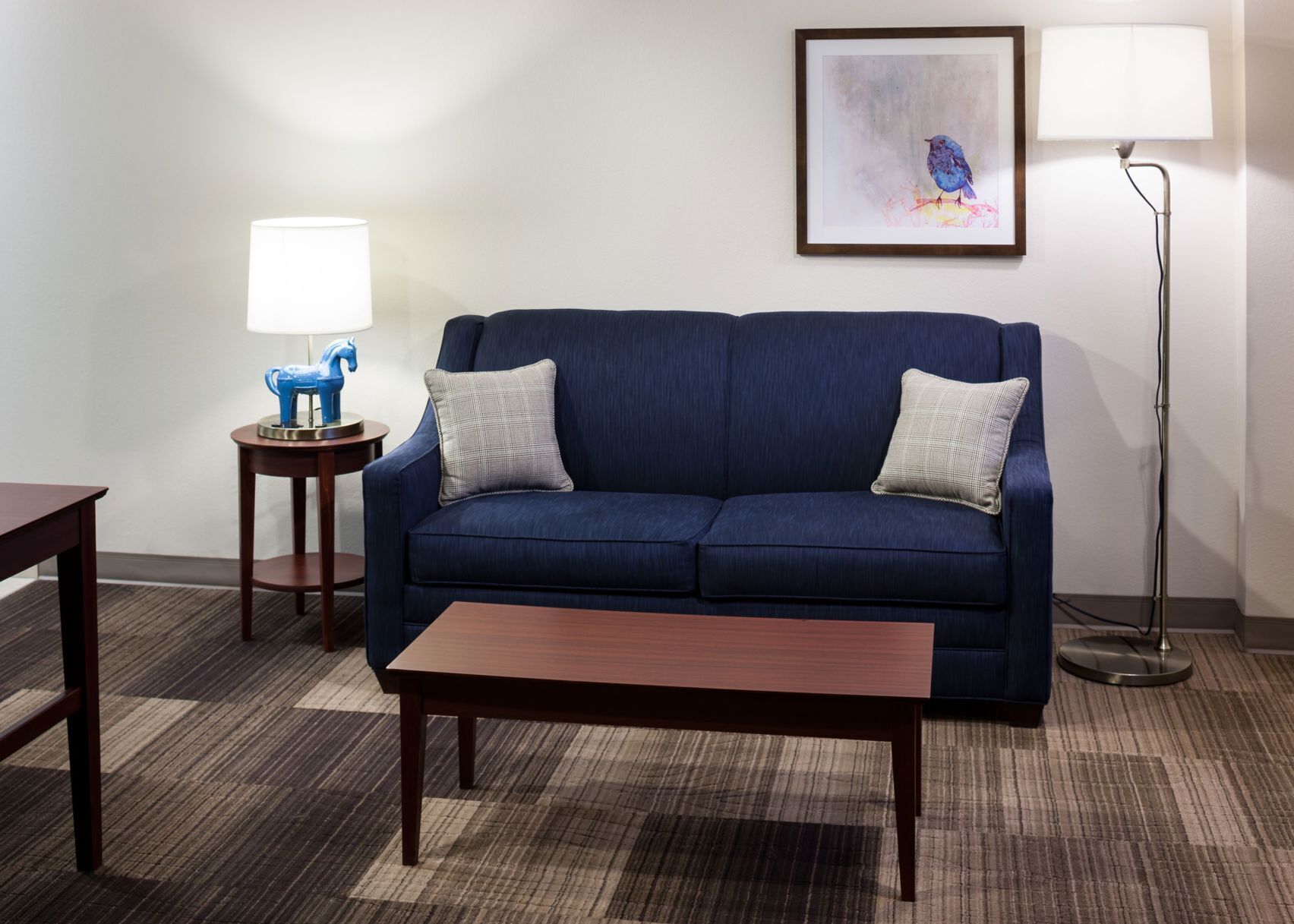 Living area | 32-inch LCD TV with cable channels, TV, MP3 dock