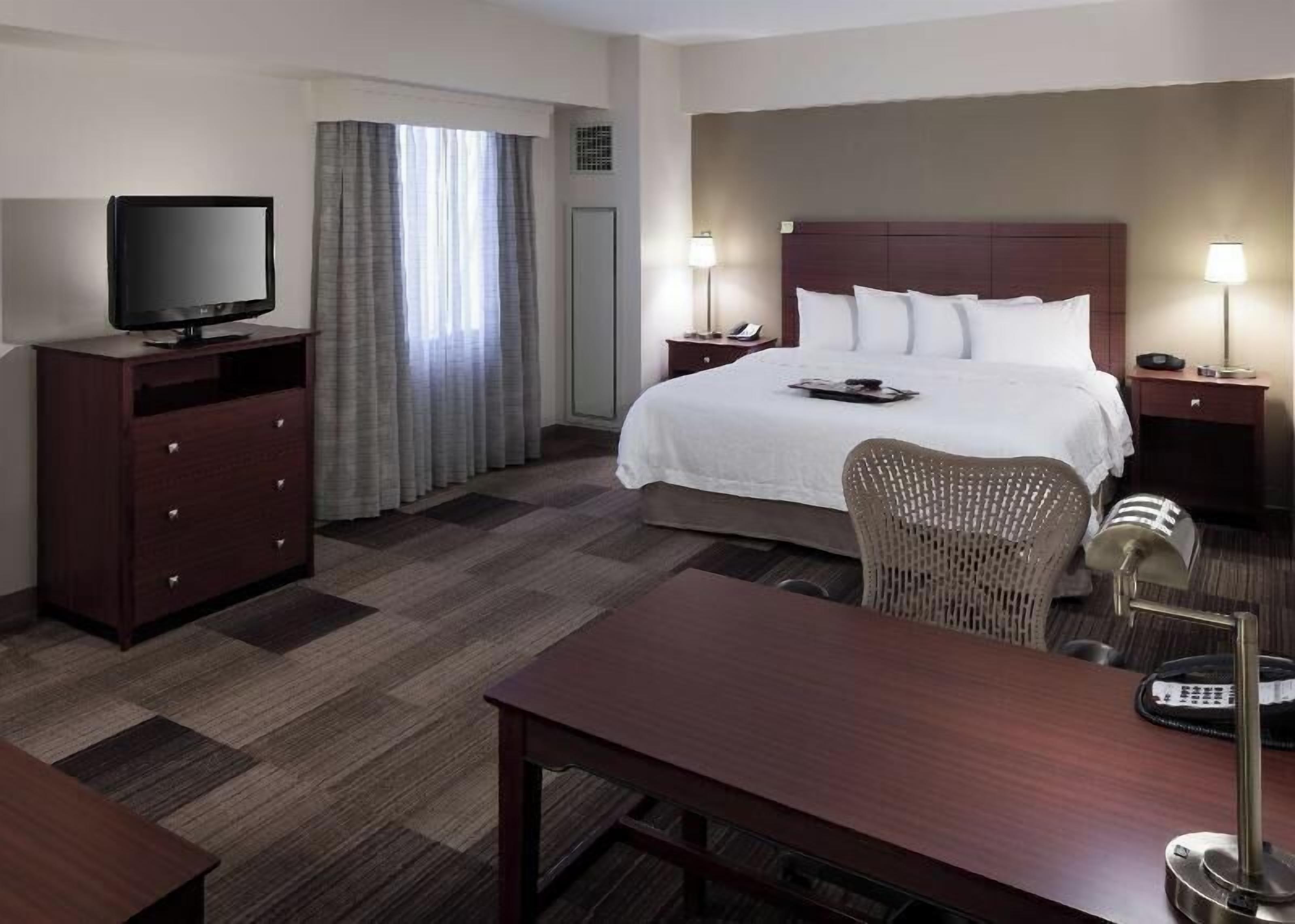 In-room safe, desk, blackout drapes, iron/ironing board