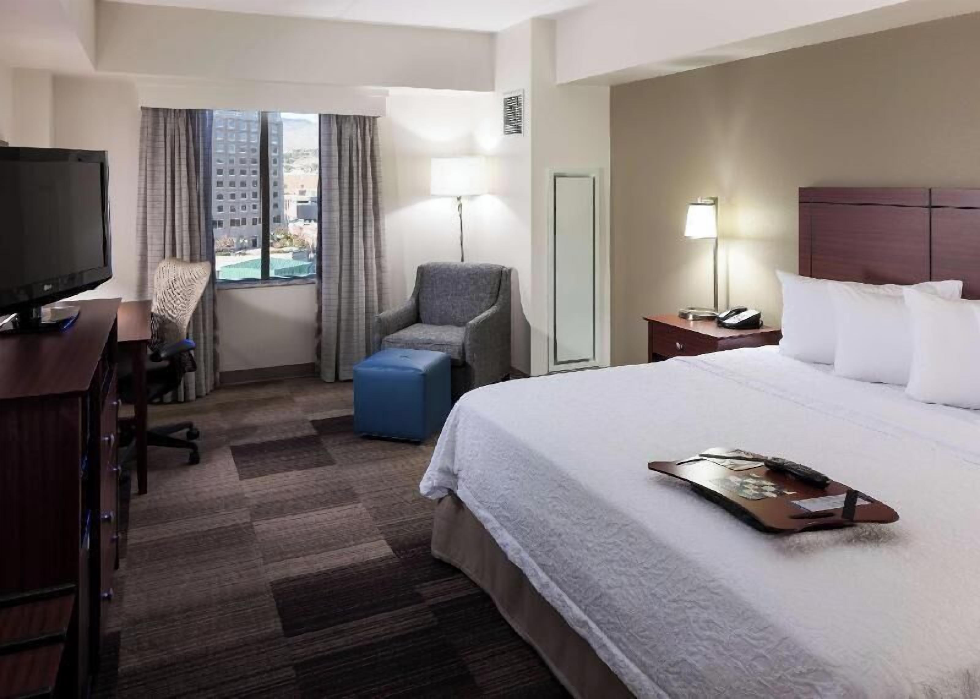 In-room safe, desk, blackout drapes, iron/ironing board