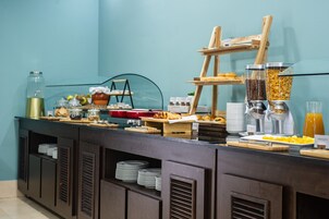 Daily buffet breakfast (EUR 12 per person)