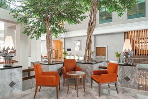 Sala de estar en el lobby