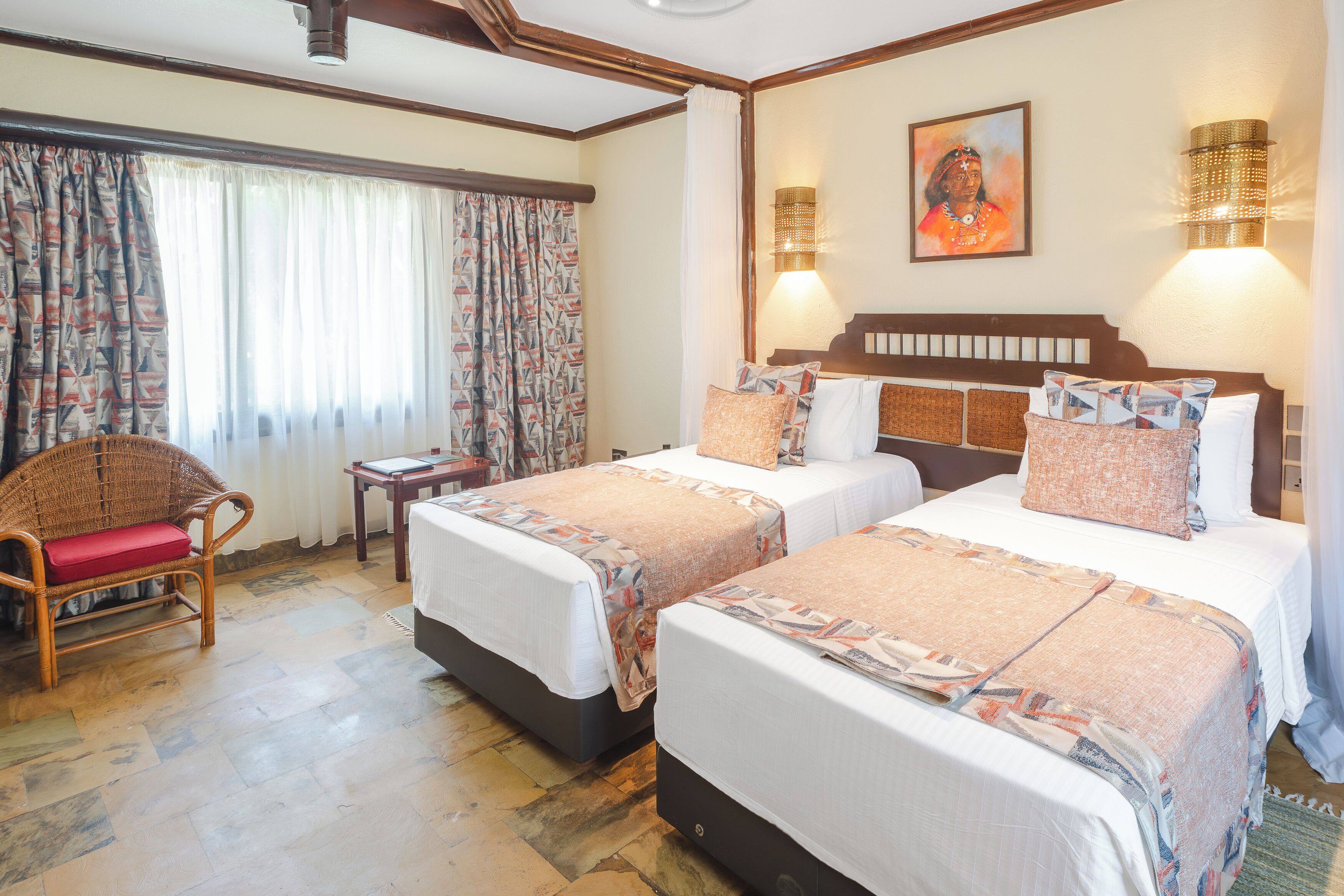 Standard Twin Room | Living room