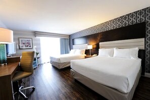 Standard Room, 2 Queen Beds | Blackout drapes, iron/ironing board, free cribs/infant beds - Holiday Inn Niagara Falls - By The Falls by IHG (Niagara Falls)