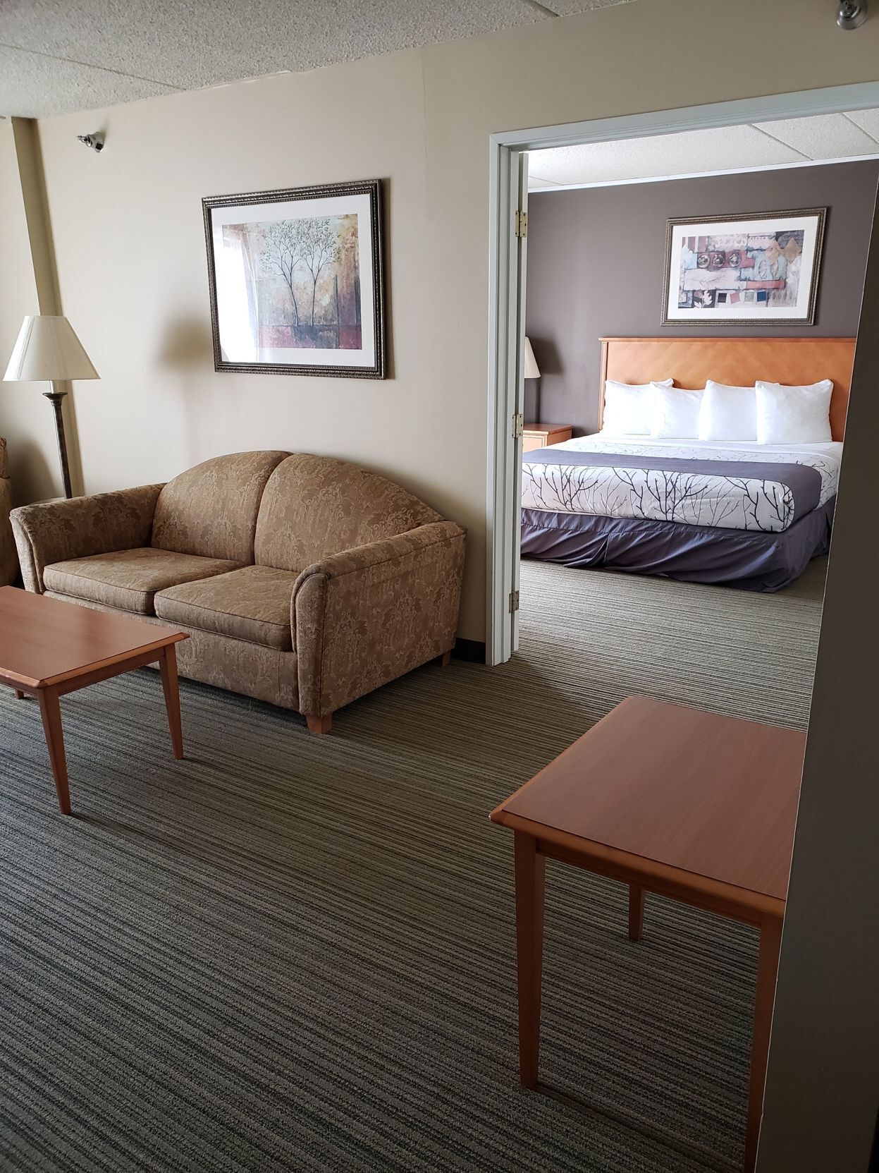 Premium bedding, pillowtop beds, in-room safe, desk