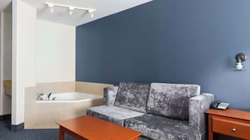 Suite, 1 King Bed with Sofa bed | Jetted tub