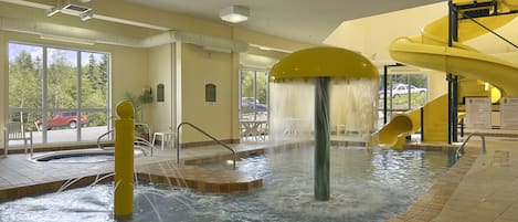 Una piscina techada