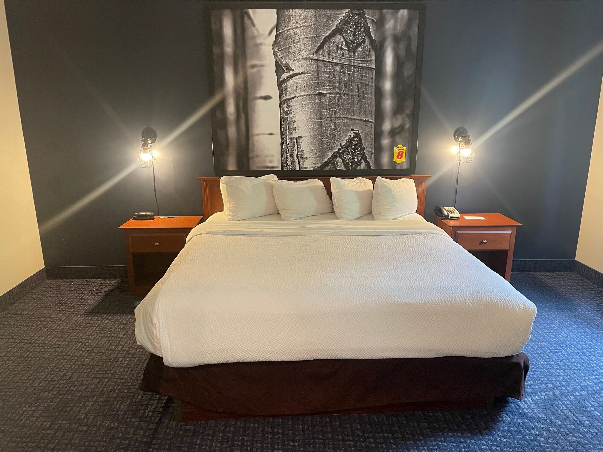 desk, iron/ironing board, free wifi, bed sheets