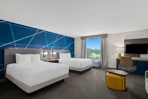 Skrivbord, mörkläggningsgardiner, strykjärn/strykbräda och gratis wi-fi