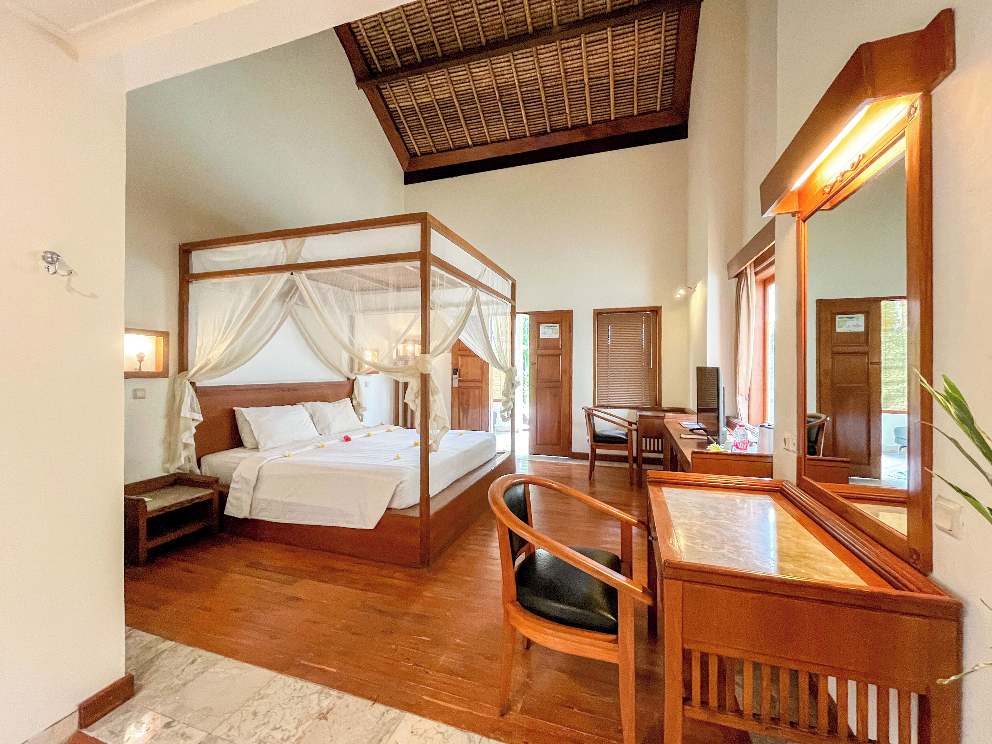 Villa, Private Pool | Minibar, in-room safe, desk, laptop workspace