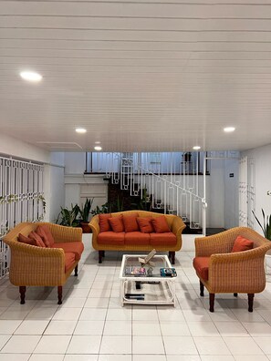Lobby sitting area - The Monteray Hotel (St. Lawrence Gap)