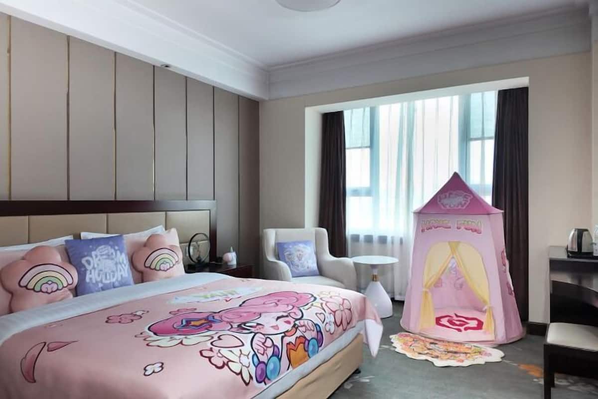 Skrivebord, skrivebord for bærbar PC, blendingsgardiner og lydisolert