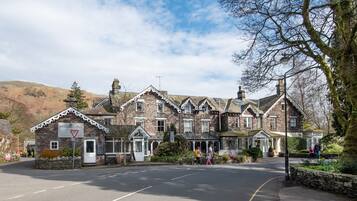 Voorkant van accommodatie