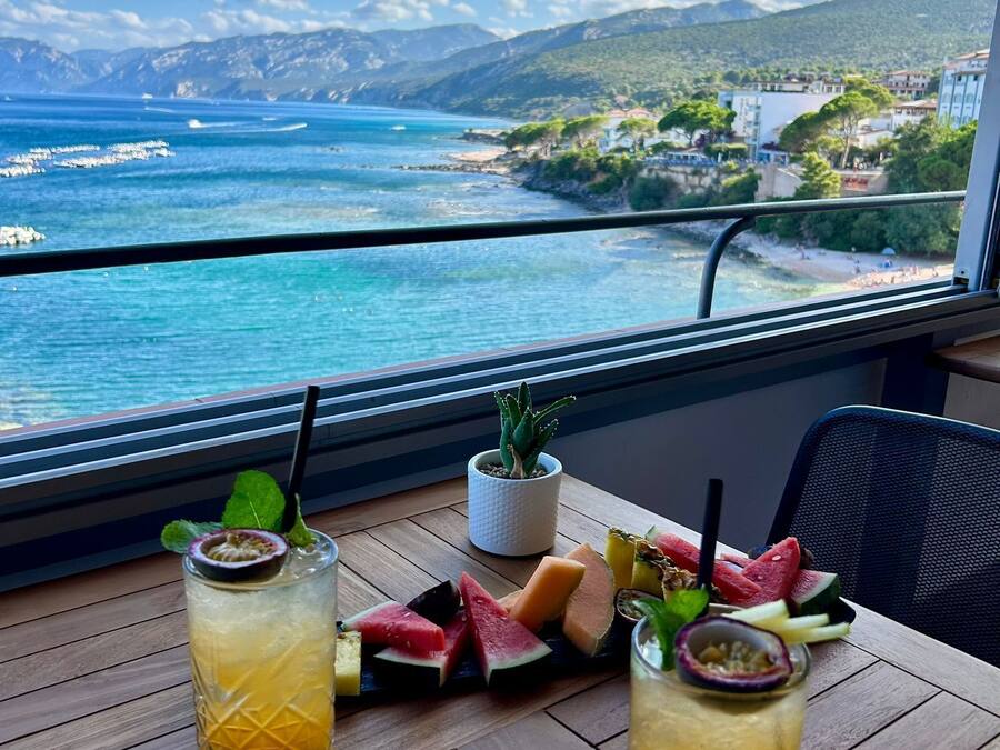 Tapas bar, ocean views, open daily