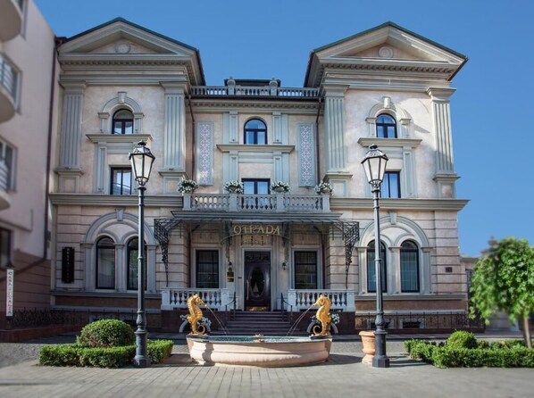 Entrée de l’hébergement