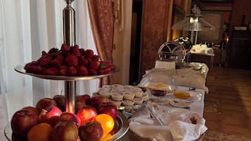 Daily continental breakfast for a fee