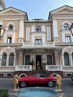 Voorkant van accommodatie