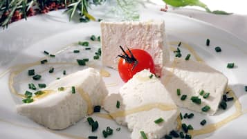 Daily buffet breakfast (EUR 12 per person)